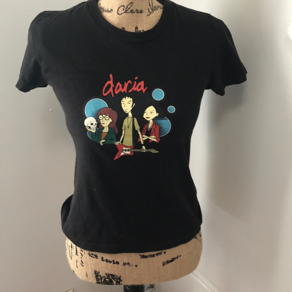 MTV Daria Black Shirt